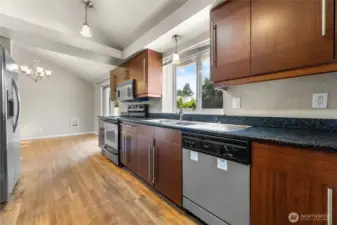 Spacious kitchen