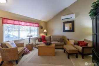 Living Room with large windows