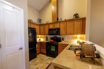 Kitchen with Pantry