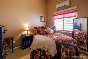 Bedroom #1 with Mini Split AC