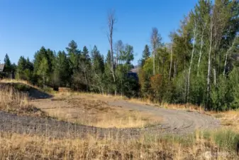 Walking easement to neighborhood Chewuch River access.