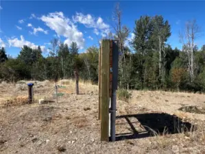 Power transformer on site for straightforward hookup.