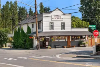 Historic Harbor Mercantile is just up the road for all your necessities.