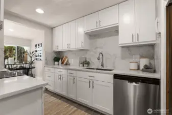 Fully renovated kitchen