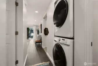 In unit washer & dryer