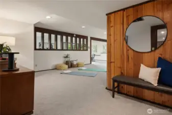 Looking into the bonus area from the hallway. There are also 2 brand new gas furnaces in this home that were just installed.