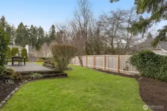 Beautifully landscaped