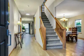 Enter to formal living room and dining rooms.