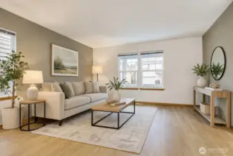 Virtually Staged. Flexible space with plenty of room