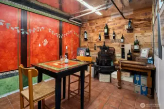 Don't miss the community wine cellar with tasting room!