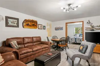 It's a game room, too!