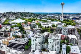 Close to the Space Needle as well as everything else!