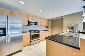 Kitchen in the common area