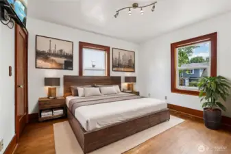 MAIN floor Bedroom 2 - virtually staged.