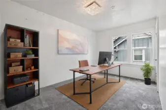 UPPER bedroom 4 - virtually staged