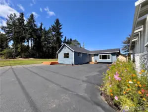 The additional lot brings the total size to .31 acres.