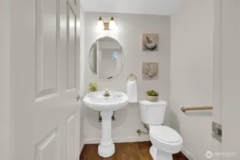 1/2 bath on main