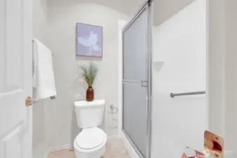 en suite shower