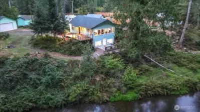 Welcome home to your private creek side retreat!