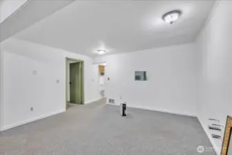 Another view of the daylight basement.
