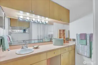 Downstairs bathroom.