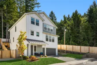 Welcome Home! Built in 2023, this 4 bedroom home is situated at the road end.