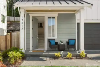 Relax on the front porch on the cool summer evenings.