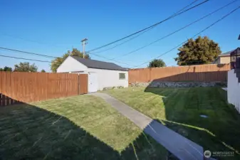 Backyard Facing Southwest