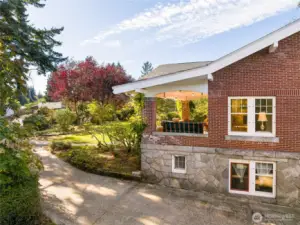 The sun streams into this property creating magical warmth and comfort inside and out.