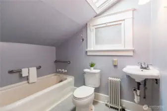 Upstairs bathroom