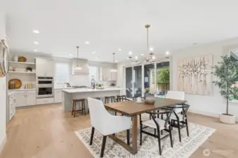 Hosting will Become Easy with Space for an Oversized Dining Table