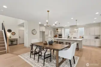 Real Hardwoods Throughout the Home & Designer Fixtures