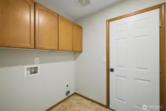 Laundry/Mud Room with Plenty of Storage