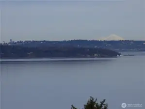 Mt Baker is brilliant in the background of your view on some clear days.