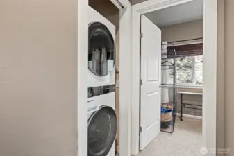 New washer/dryer upstairs for your convenience.