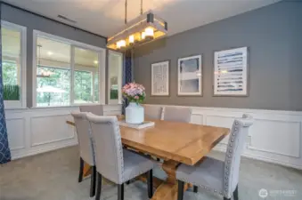 Windows in almost every room to enjoy the NW greenery!