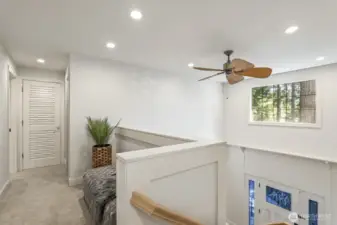 Upstairs landing