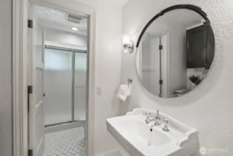 Hall bathroom upstairs
