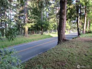SILVER LAKE ROAD IN FRONT OF HOME, WALK THRU GATE FOR FOOT TRAFFIC ACCESS TO LAKE IS DOWN WHERE CAR IS ON SHOULDER TO RIGHT, BEST LAKE VIEW LOT IN SILVER SHORES SENIOR PARK.