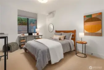 3rd bedroom on lower level.