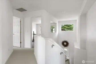 View to Hall, 2nd Floor