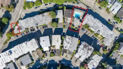 Unit and Cabana Outlined