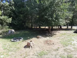 Spacious double lot
