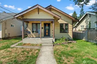 Front of Home  1404 S Adams Street  Tacoma, WA 98405