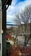 Lake Washington view from balcony