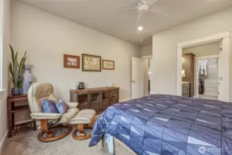 Generous Primary bedroom with ensuite