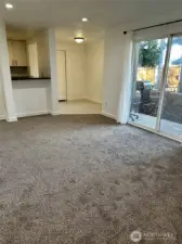 Bright with natural lighting