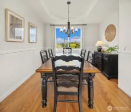 Formal Dining Room with views too!