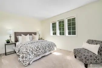 One of the larger secondary bedrooms, could be a bonus room space as well.