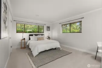 Bedroom 1 with walk in closet
